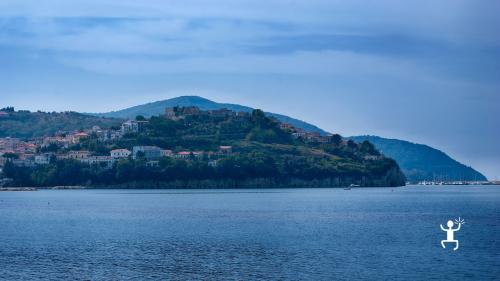 Enjoying a breathtaking view of the Cilento coastline while savoring a delicious Prosecco aperitif in Campania.