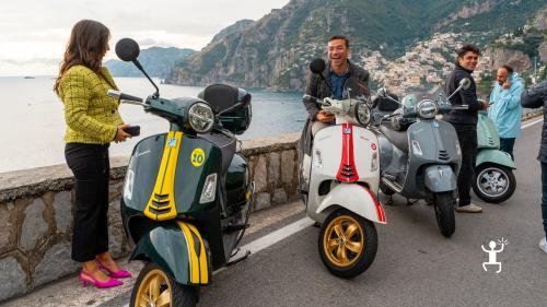 Vespa tours of the Amalfi Coast for groups