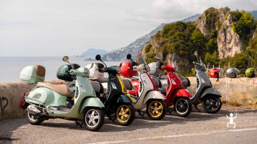 Vespa tours of the Amalfi Coast with stops in Ravello, Amalfi, Conca dei Marini and Positano