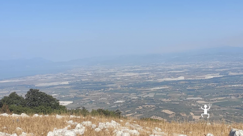 Vista mozzafiato in Cilento in Campania