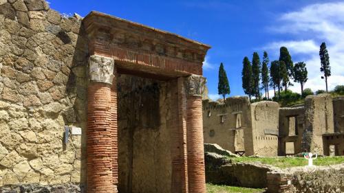 Family tour with archaeologist in Campania at the Ercolano Archaeological Park