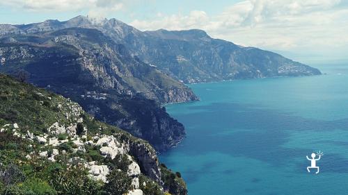 Hiking experience on the Amalfi Coast around Sorrento in Campania, Italy