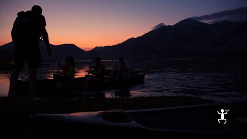 best panoramic viewpoints for sunset at lake matese, campania