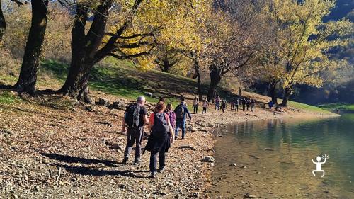 Activities in nature suitable for all its Letino Lake in Campania