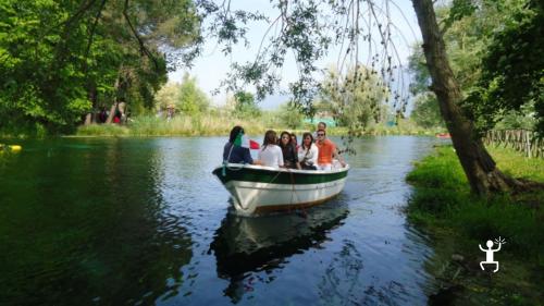 <p><p>Boat trip through the waters of the Rio Grassano</p></p>