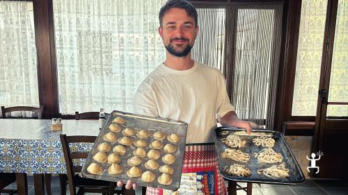 Cooking experience on a farm in the Lattari Mountains, Agerola