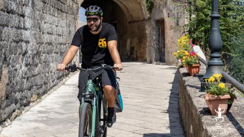 Escursione in bici per esperienza in Campania tra Caserta e il Sannio